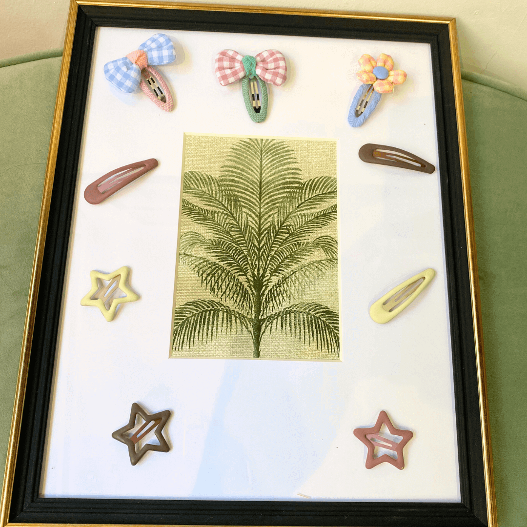 Hair Clip Pink & Blue