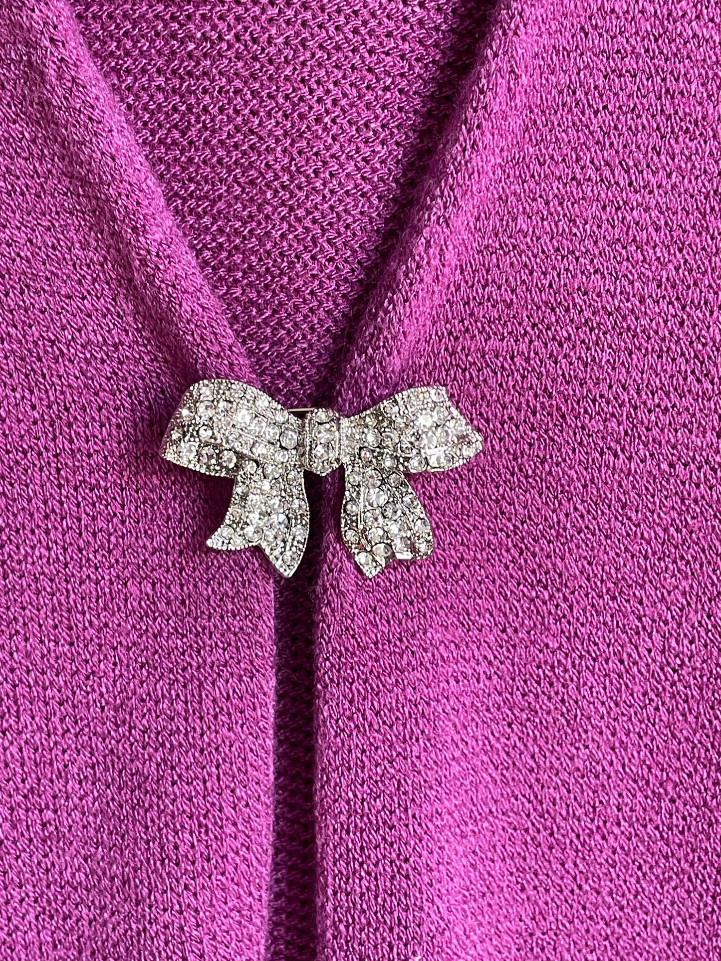 Vintage ribbon brooch