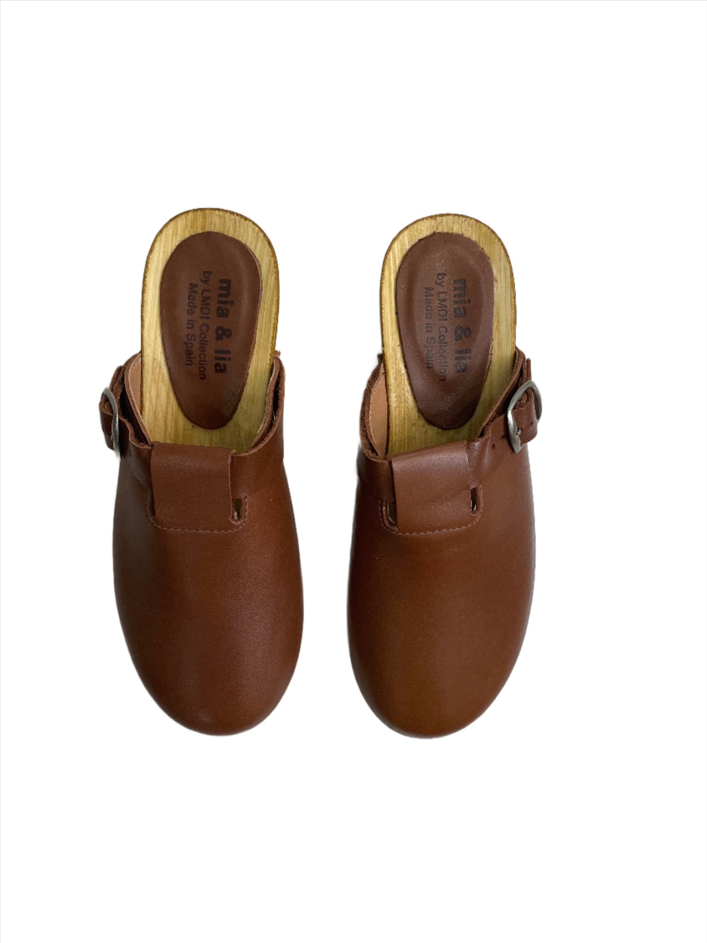 Mia y Lia SS'2 - Wood Brown Clogs