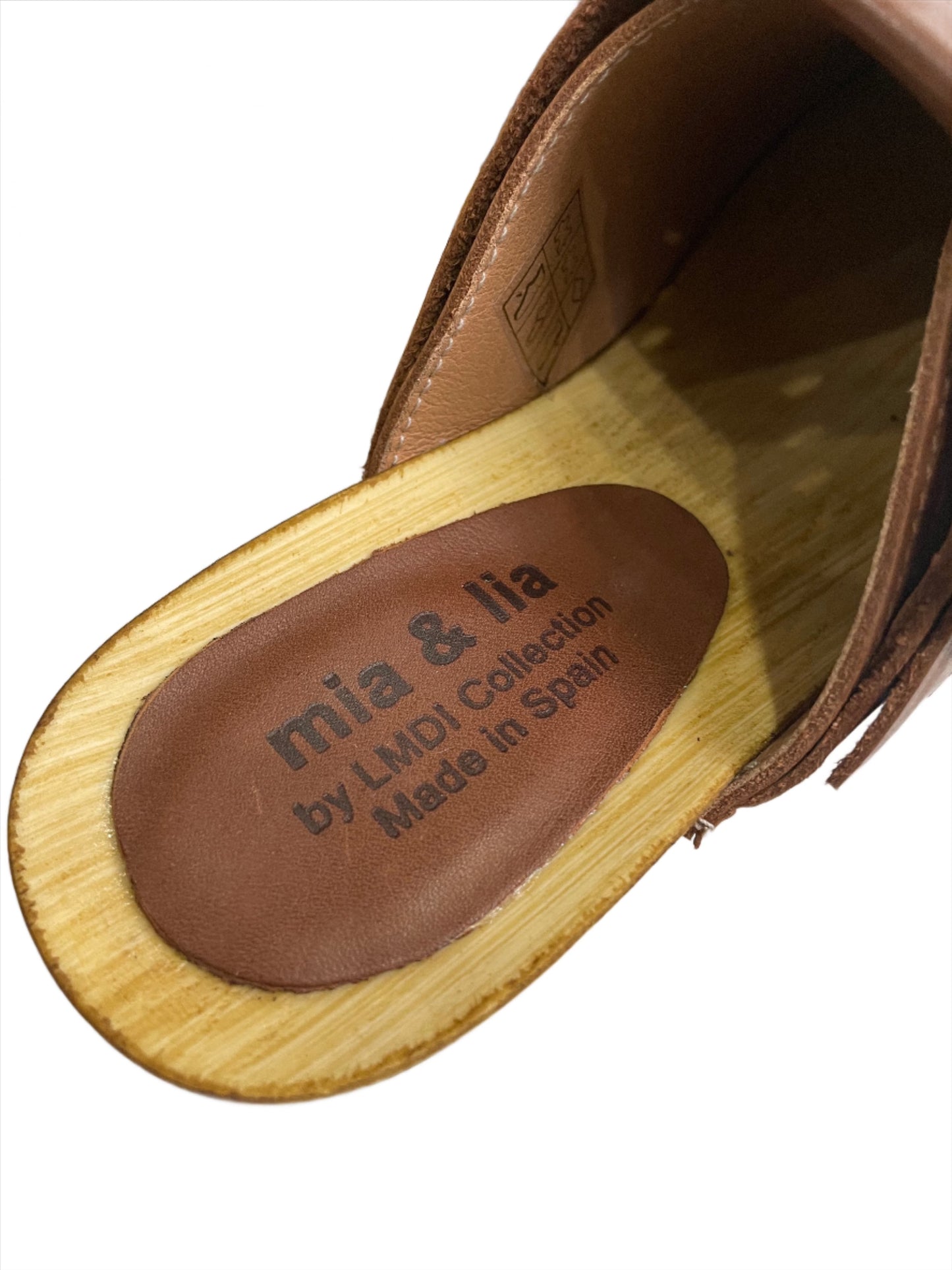 Mia y Lia SS'2 - Wood Brown Clogs