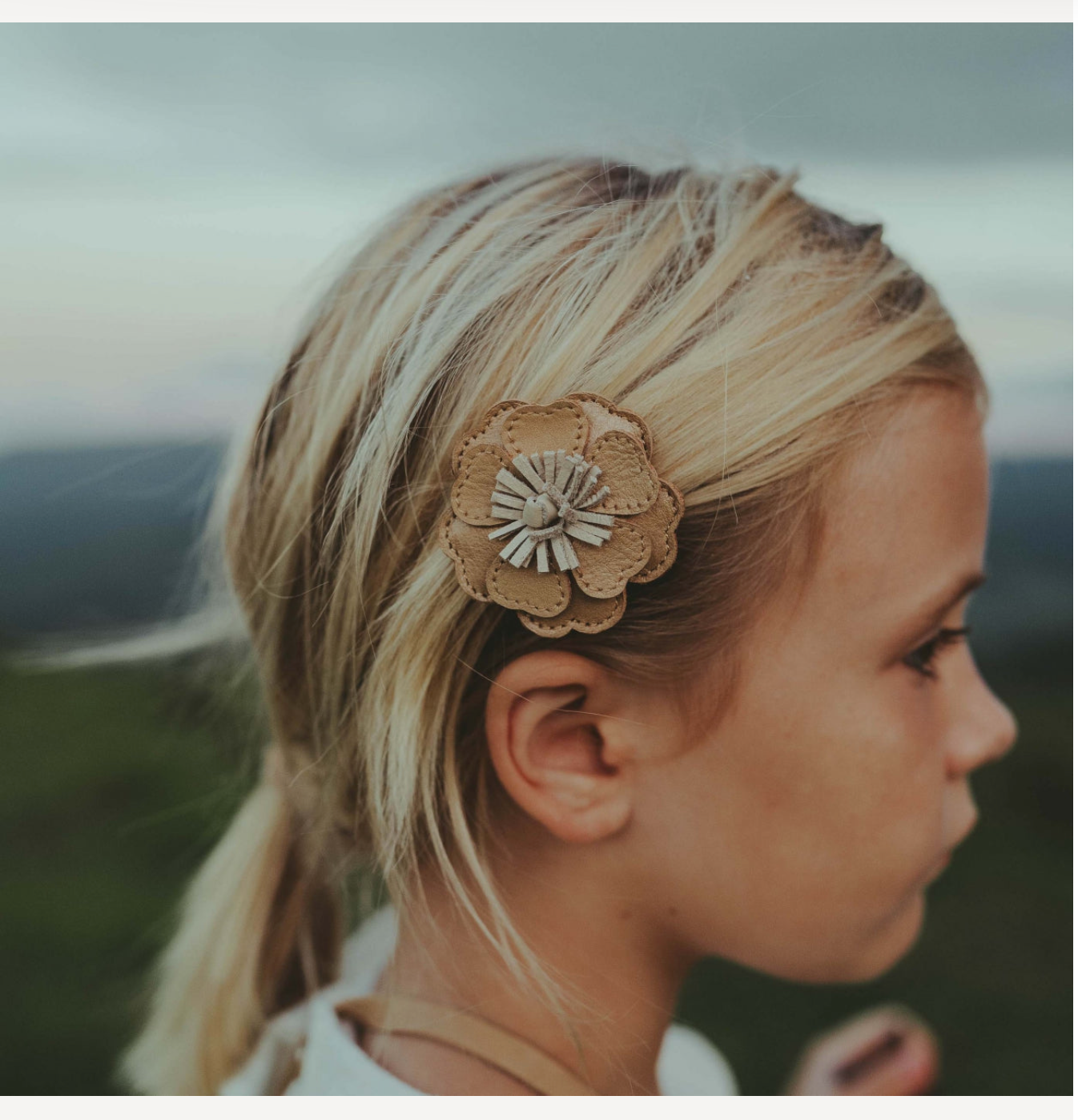 Donsje SS'25- Zaza Fields Hair Tie | Buttercup