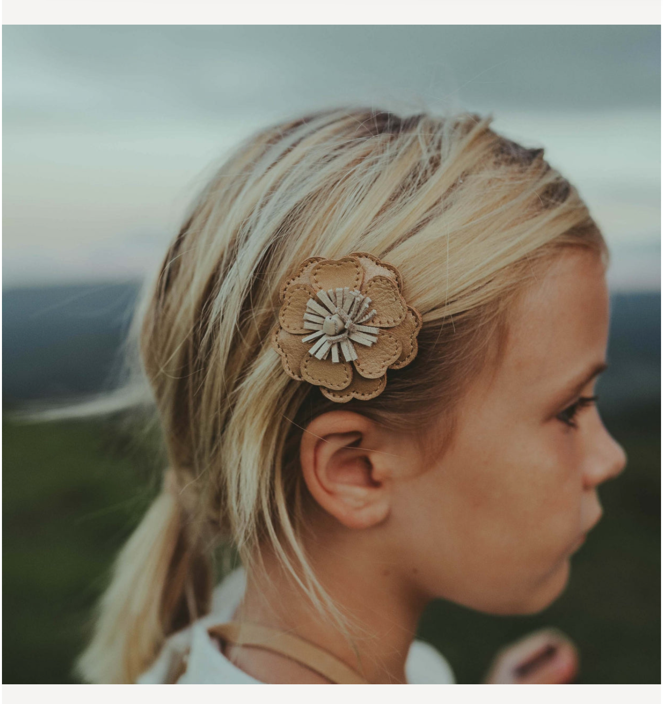 Donsje SS'25- Zaza Fields Hairclip | Buttercup
