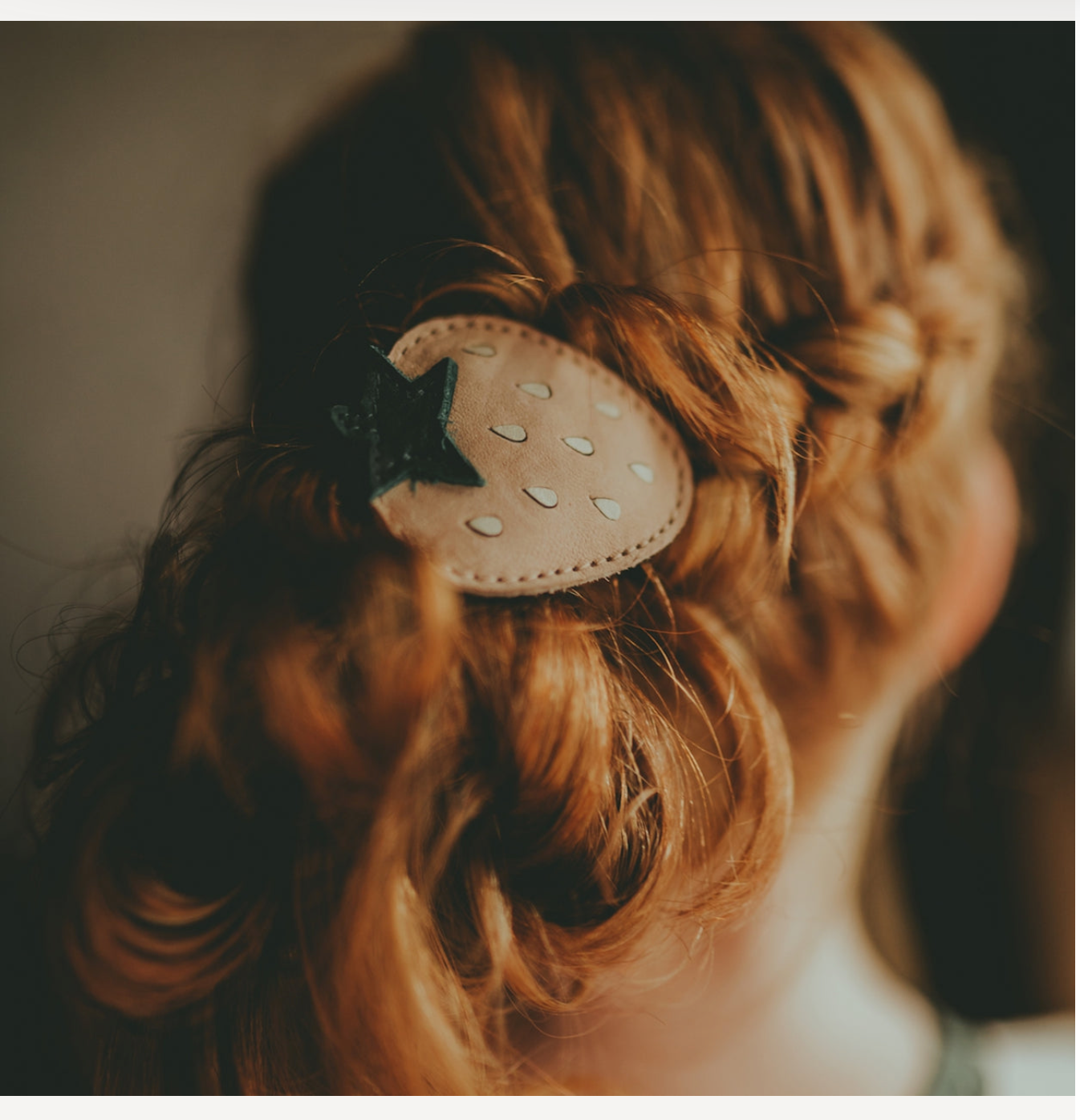 Donsje SS'25- Nanoe Fruit Hair Tie | Strawberry