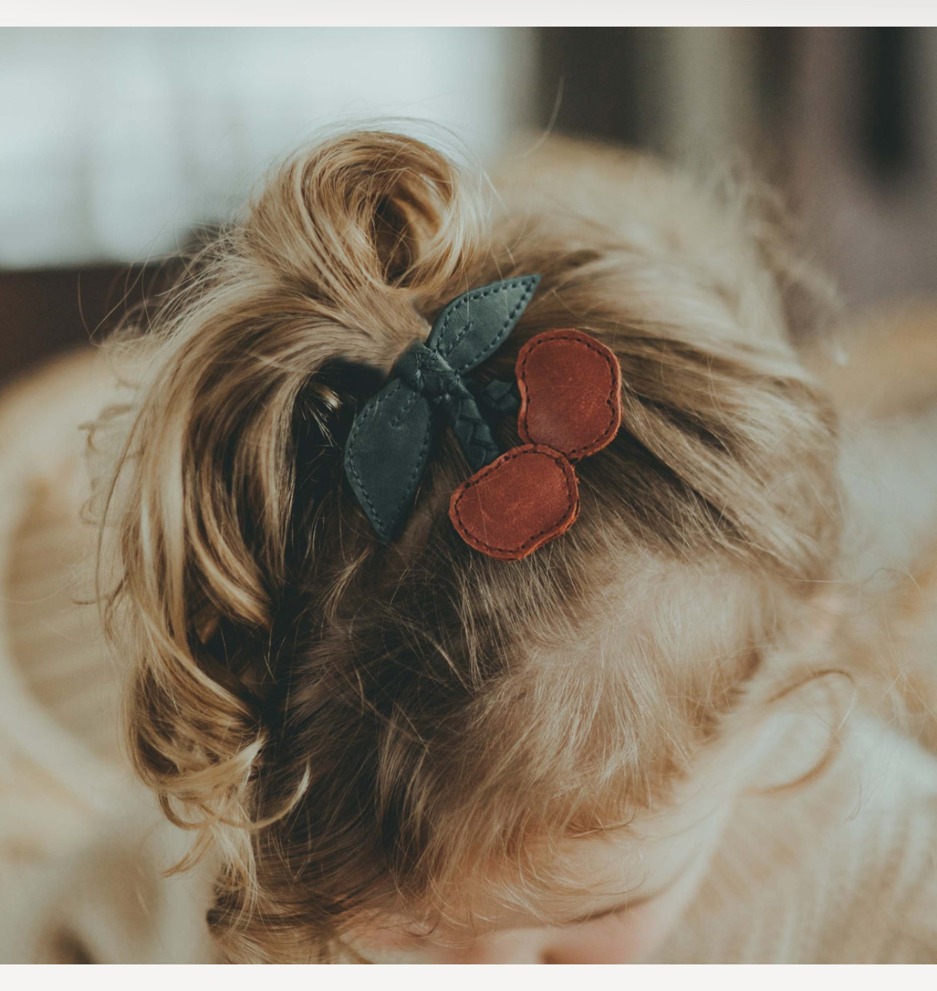Donsje SS'25- Nanoe Fruit Hairclip | Cherry