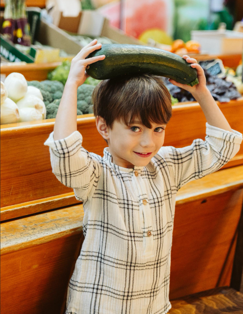 Mia Y Lia - Plaid long sleeve boy shirt