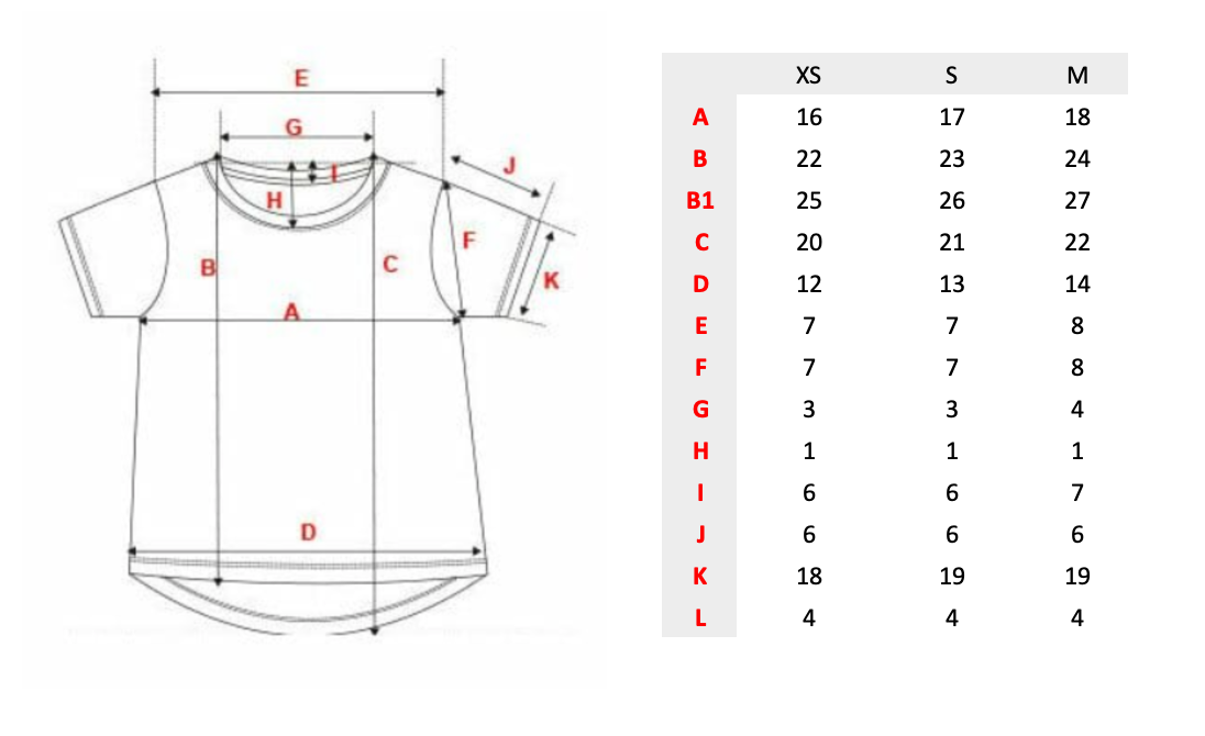 Chill&Buy -Rock Girl's Lía Tulle T-Shirt