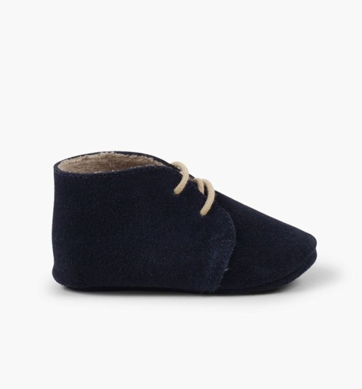 Booties desert boots furry inner liner