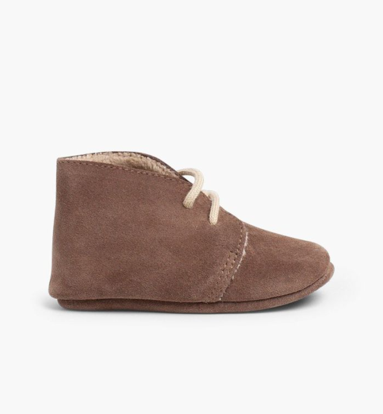Booties desert boots furry inner liner