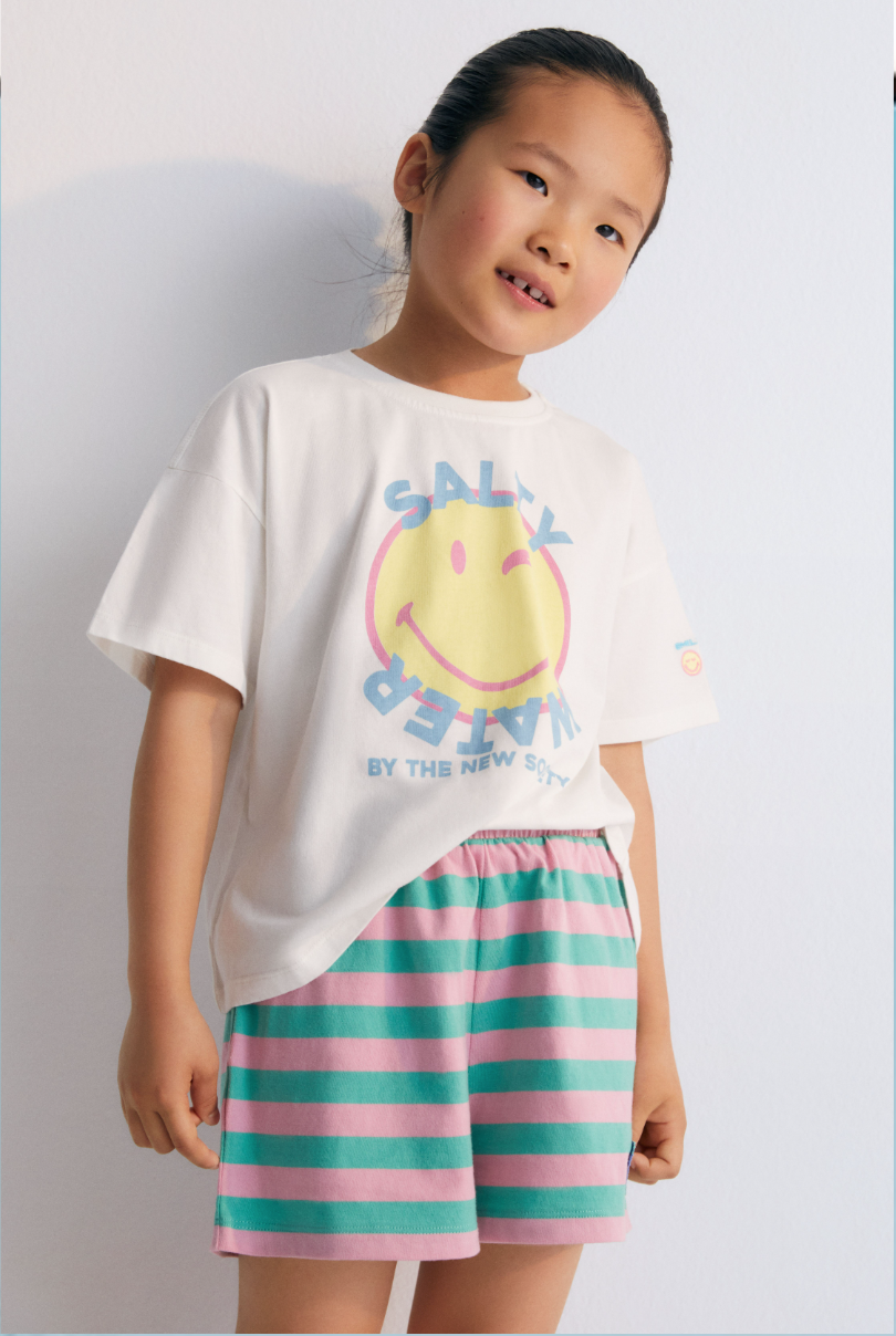 Smiley T-shirt Salty Water SmileyWorld®