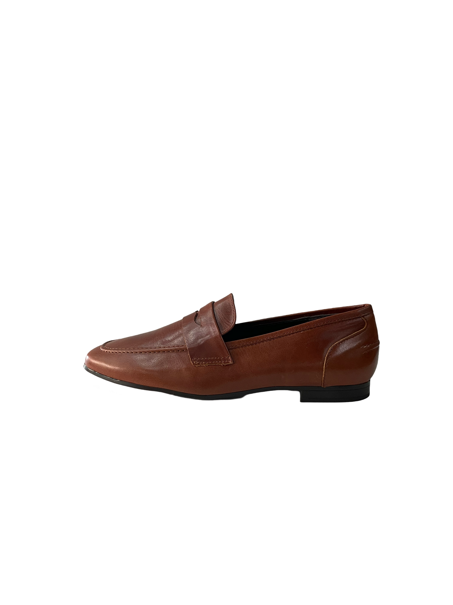 Menina Step - Toledo Penny Loafer Chesnut leather