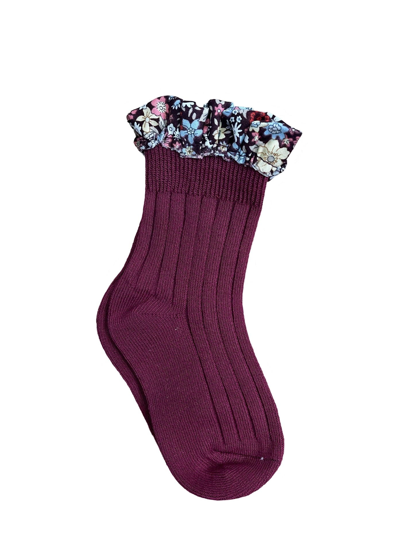 Liberty Ruffle ankle socks