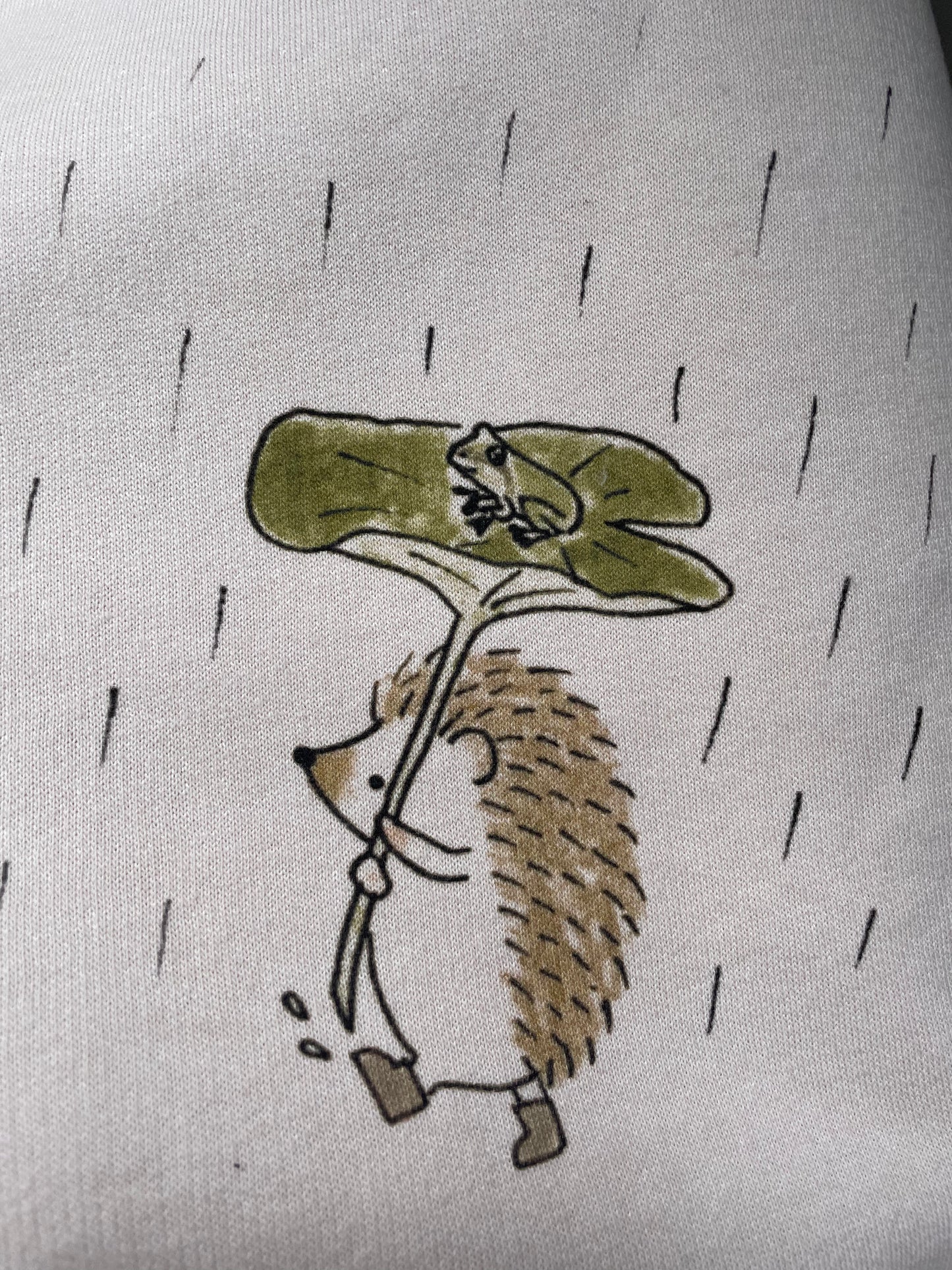 Mia Y Lia -Toddler Porcupine in the Rain Sweatshirt