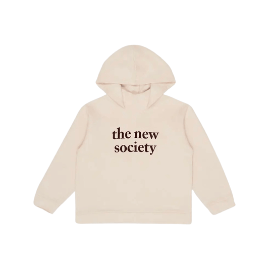 The New Society Flock Hoodie Sand