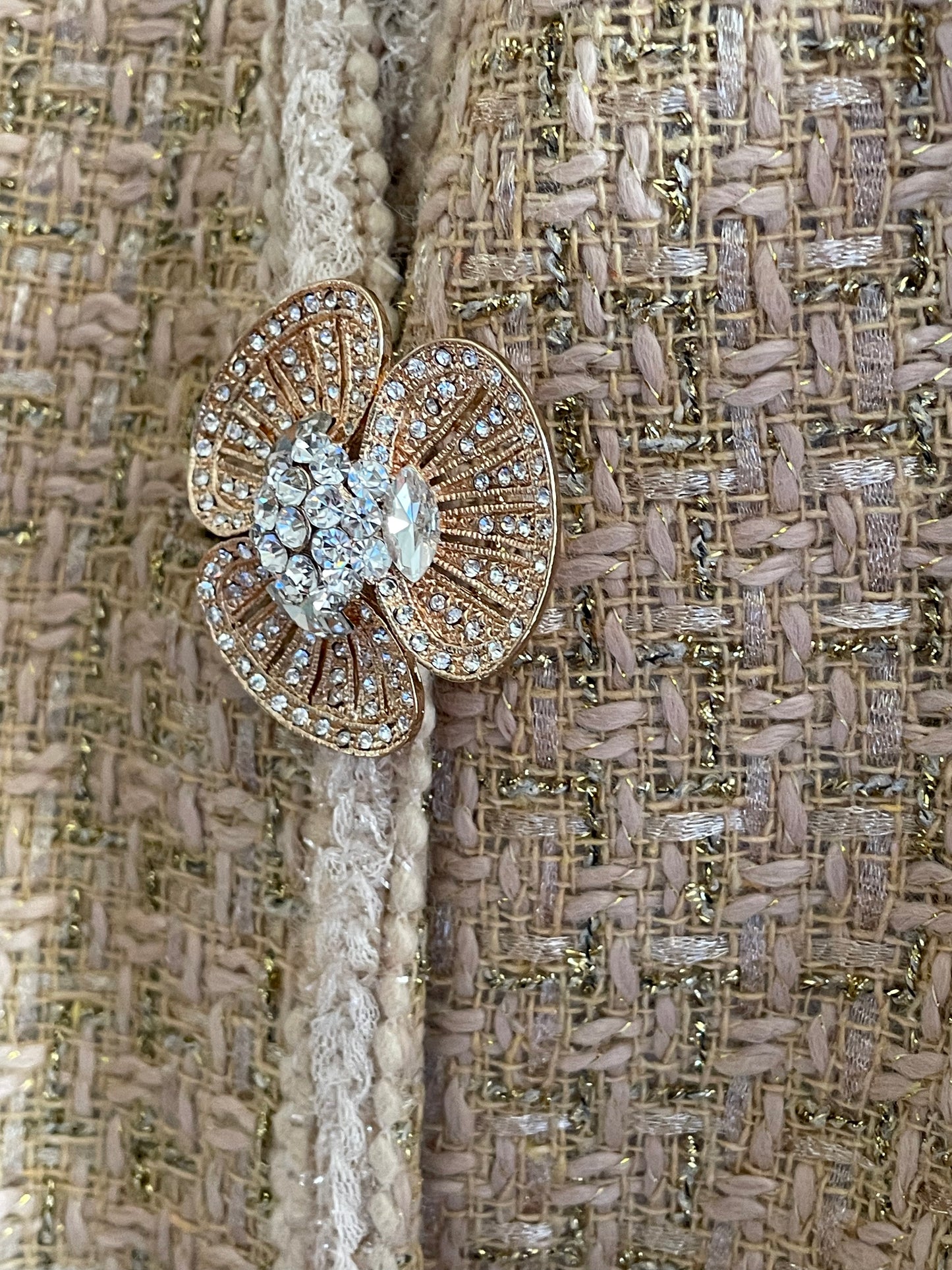 Vintage floral brooch