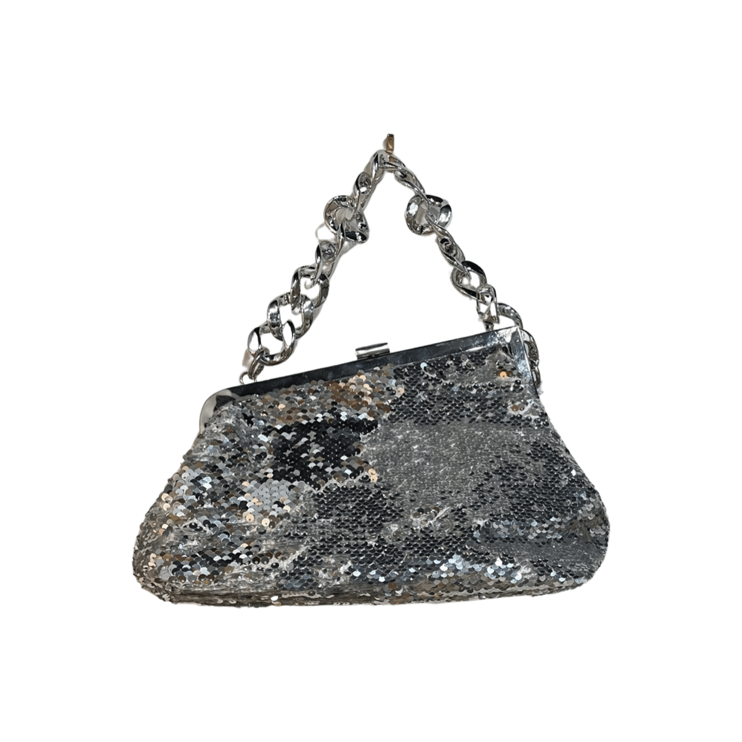 María Grandes - Vintage sequin clutch