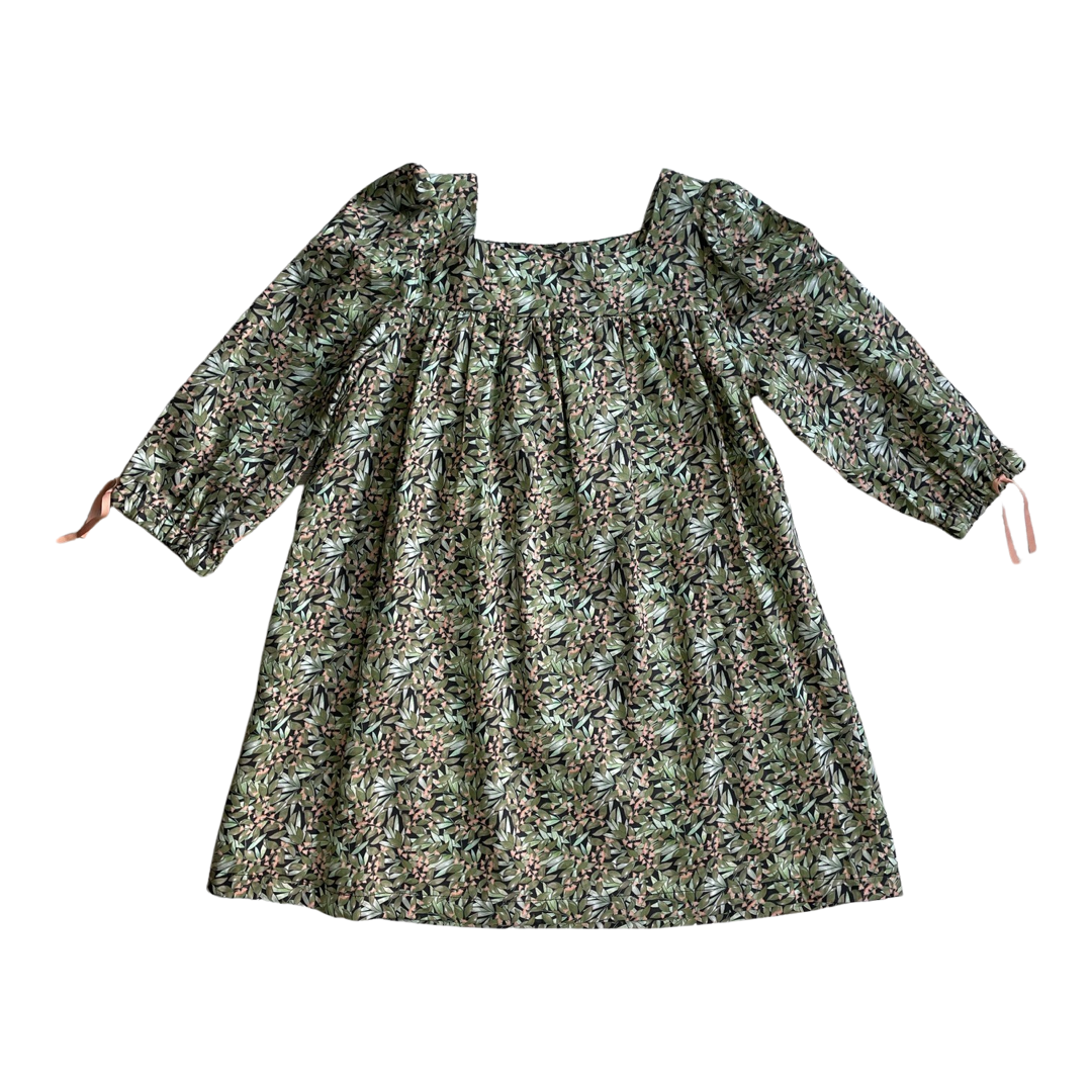 Mia Y Lia  - Green Floral cotton Dress