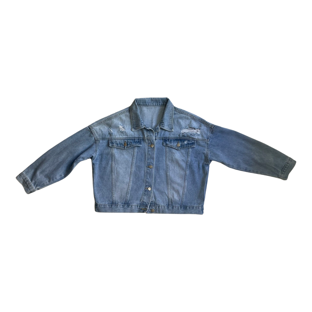 Rhinestone Denim Jacket