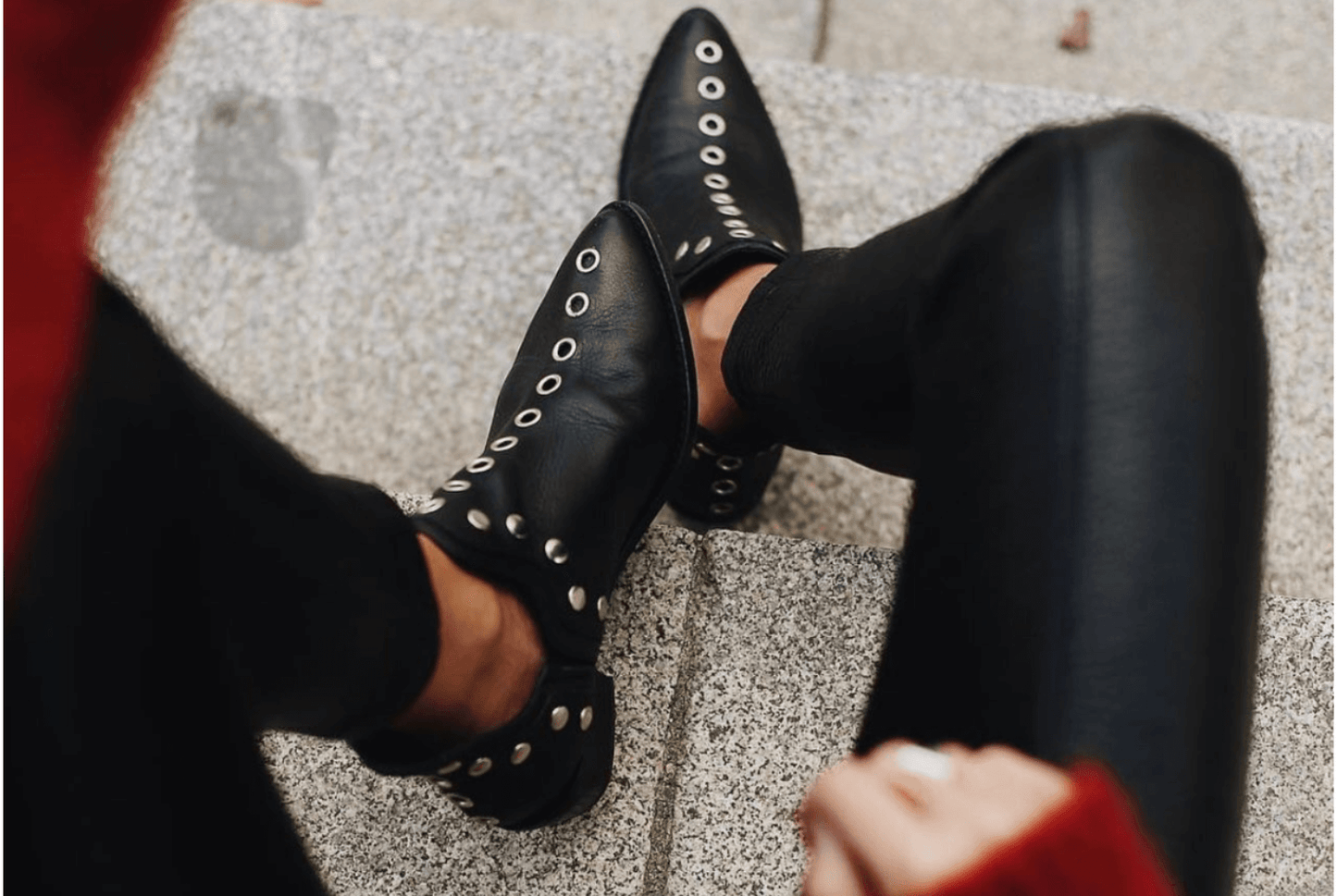 Micuir - Punky Boots with Studs