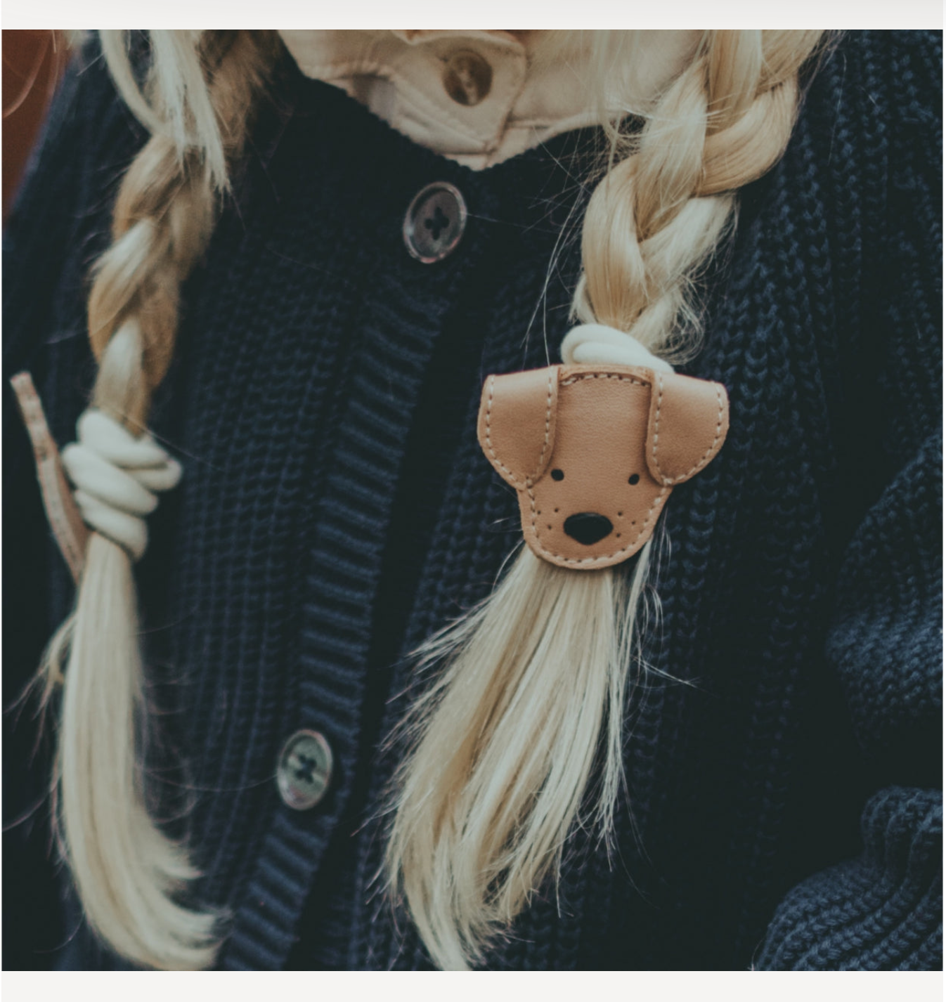 Donsje SS'24- Josy Classic Hair Tie | Dog