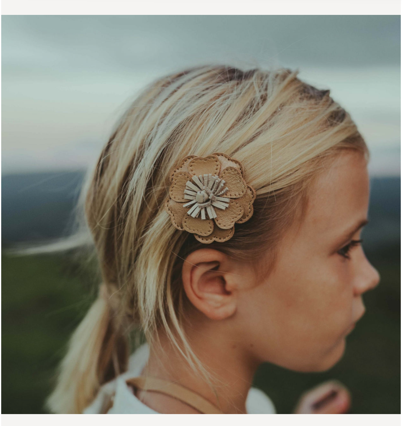 Donsje SS'24- Zaza Fields Hairclip | Buttercup