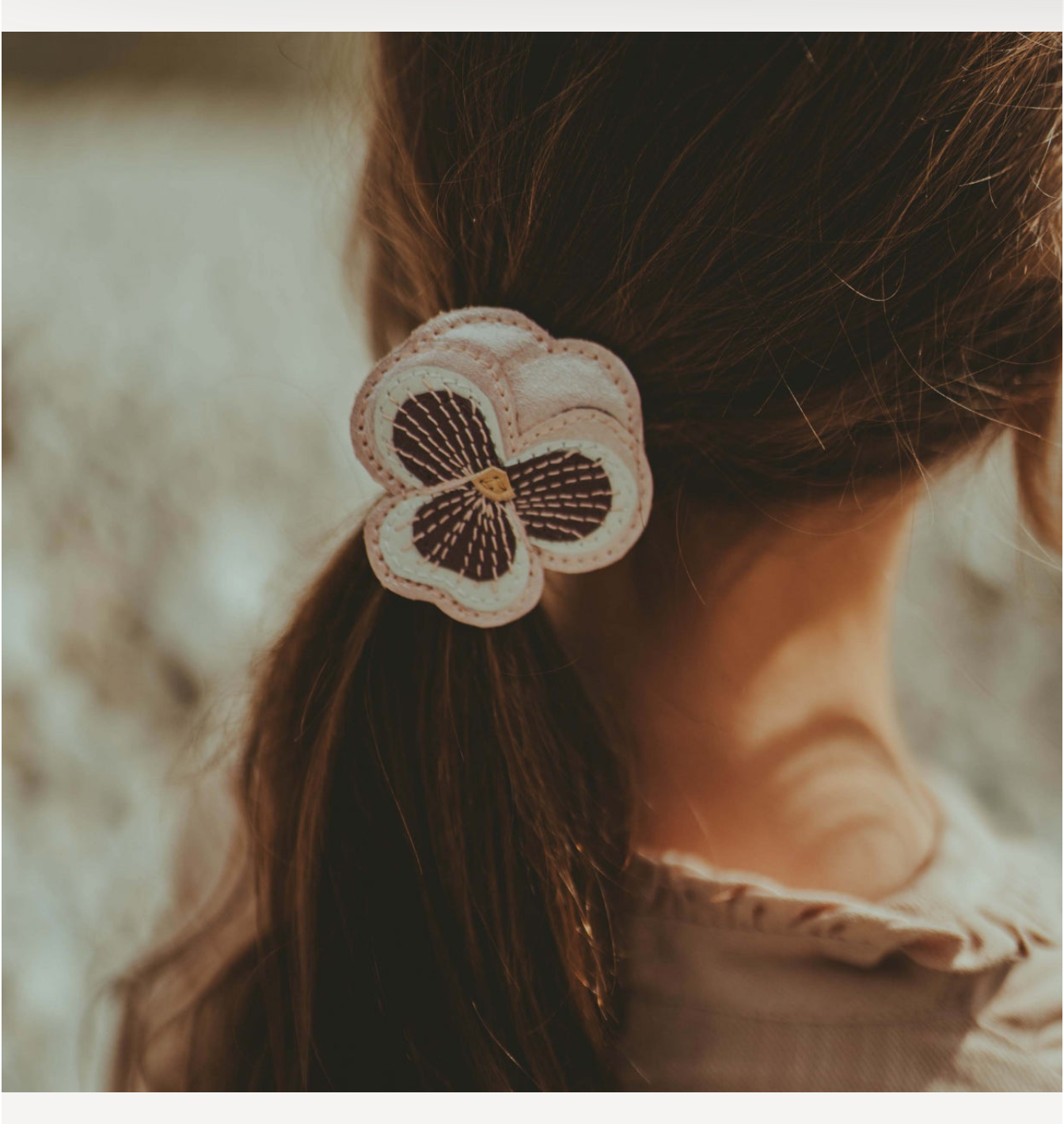 Donsje SS'24- Zaza Fields Hairclip | Violette