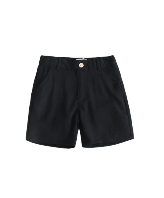 Basic Shorts For Boys in Black