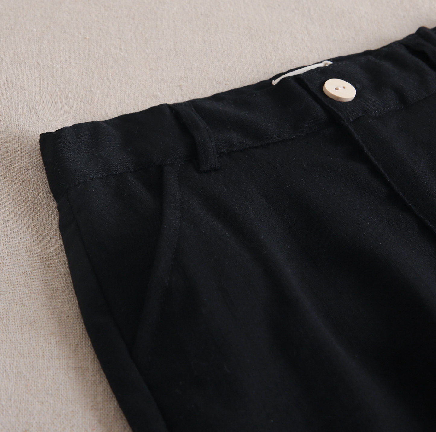 Basic Shorts For Boys in Black