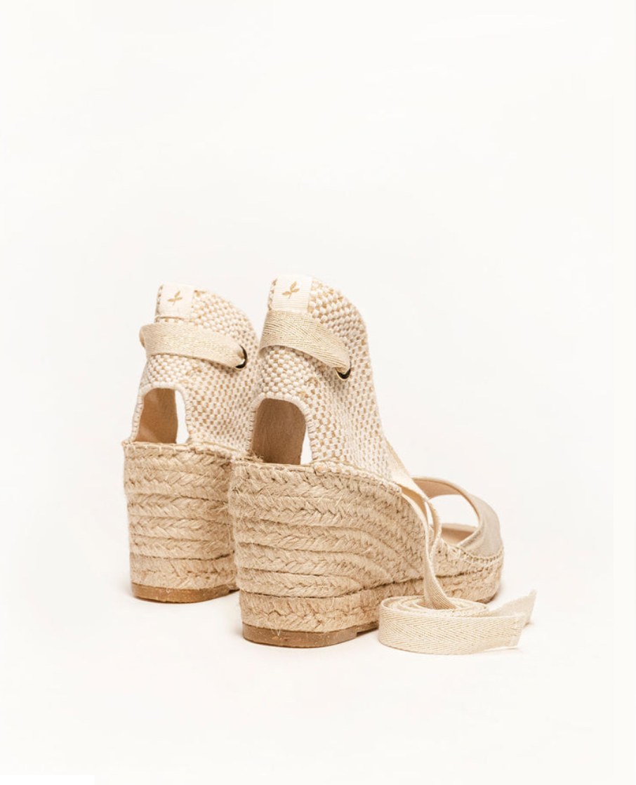 Alhamas - Azalea Medium Wedge Espadrilles