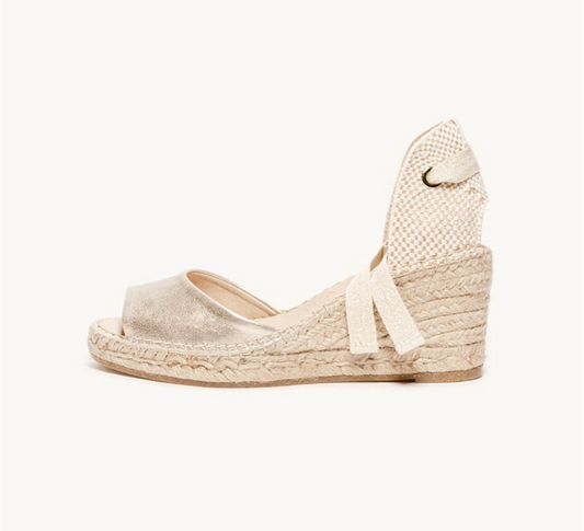 Alhamas - Azalea Medium Wedge Espadrilles