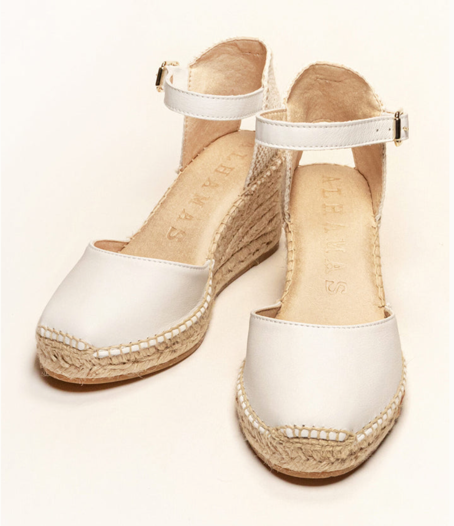 Alhamas - Marga Medium Wedge Espadrilles