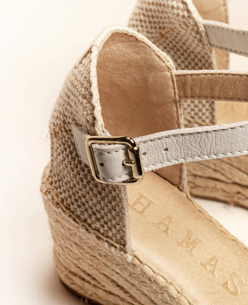 Alhamas - Marga Medium Wedge Espadrilles