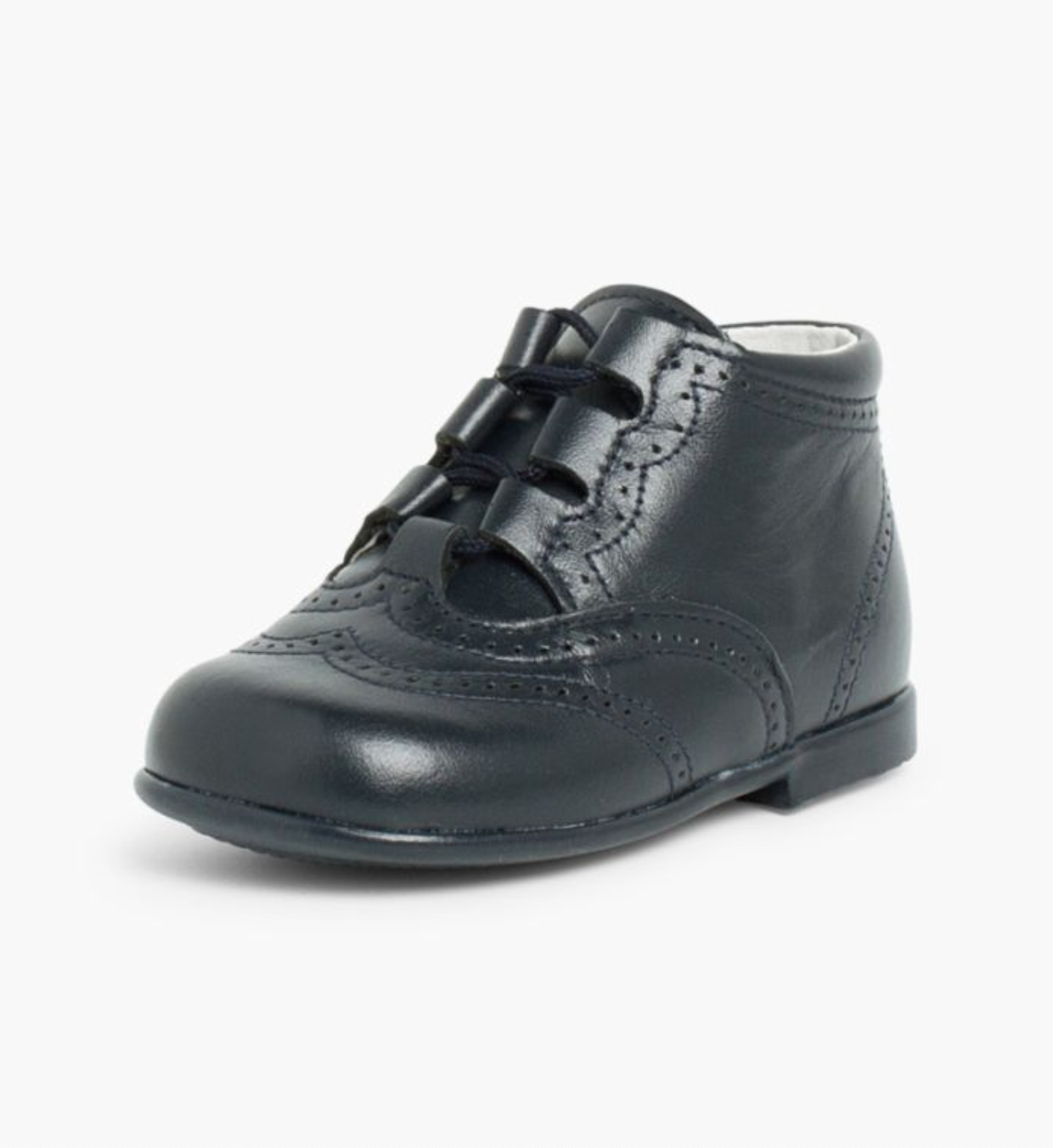 Leather Lace-Up Oxford BABY&TODDLER Booties