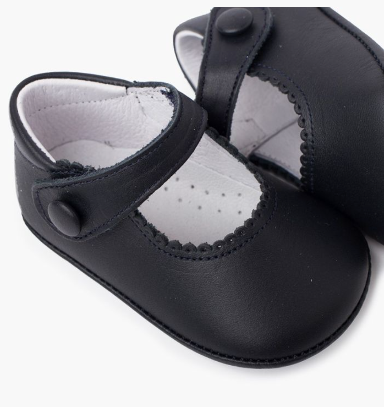 Soft Leather Baby Mary Janes