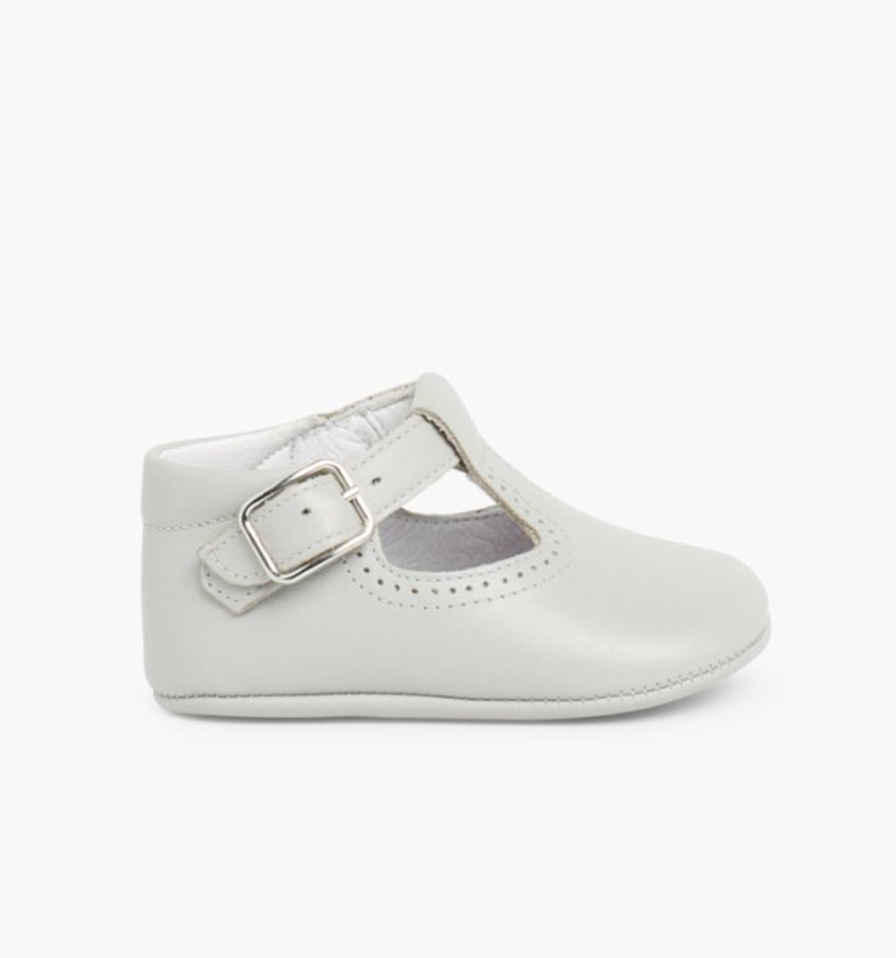 Soft Leather T-Bar Baby Shoes