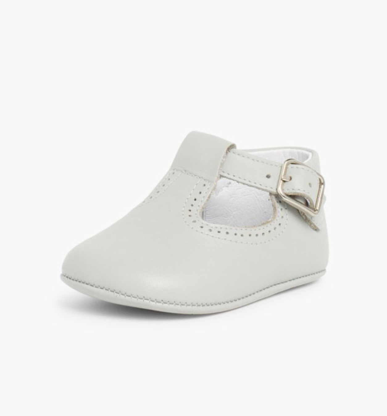 Soft Leather T-Bar Baby Shoes