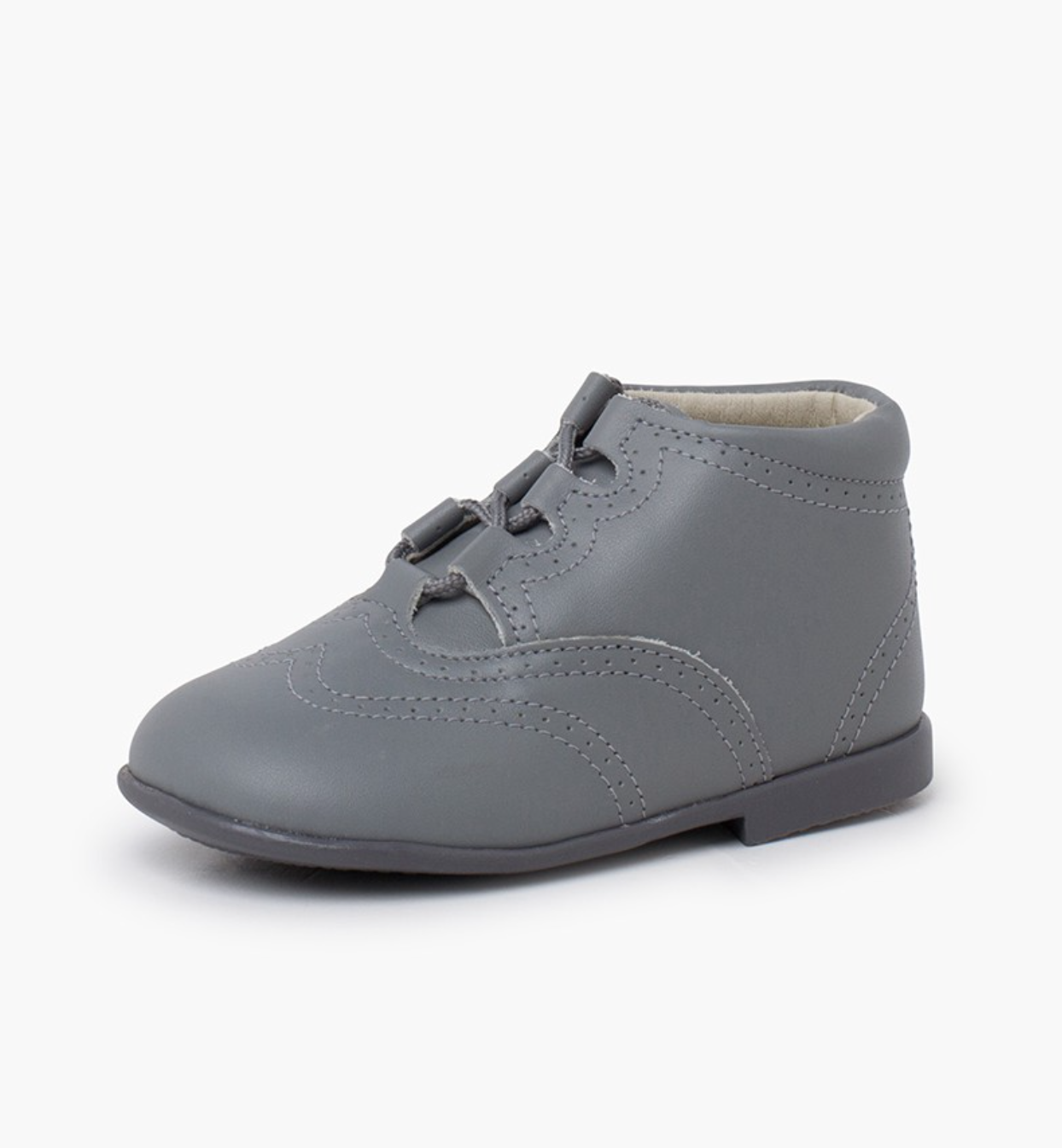 Leather Lace-Up Oxford BABY&TODDLER Booties