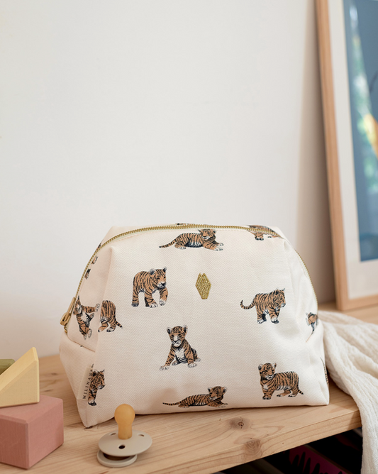 Jade toiletry bag | Tiger