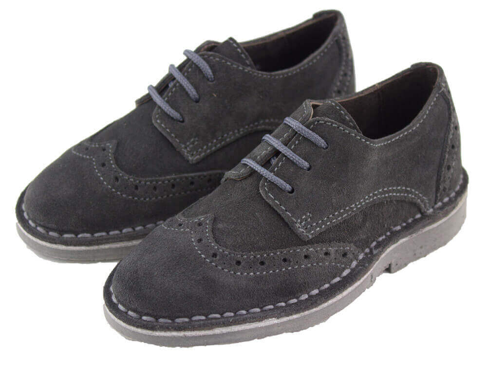 Mini Shoes Kids - Suede Oxfords