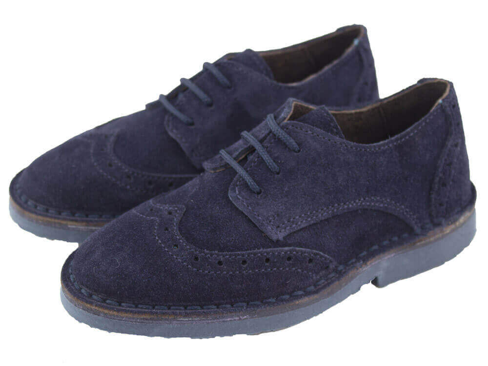 Mini Shoes Kids - Suede Oxfords