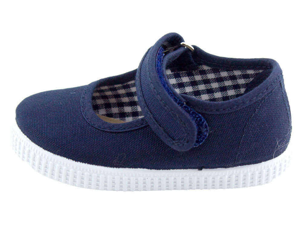 Mini Shoes Kids - Canvas Sneaker Mary Janes