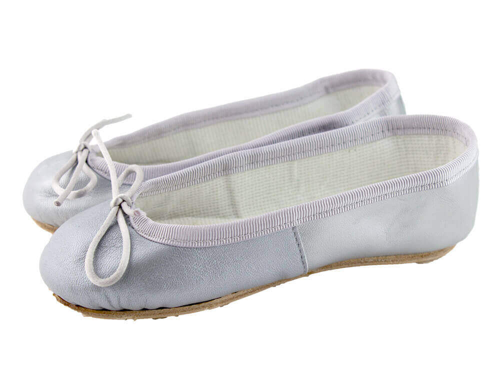 Mini Shoes Kids - Leather Ballet Flats