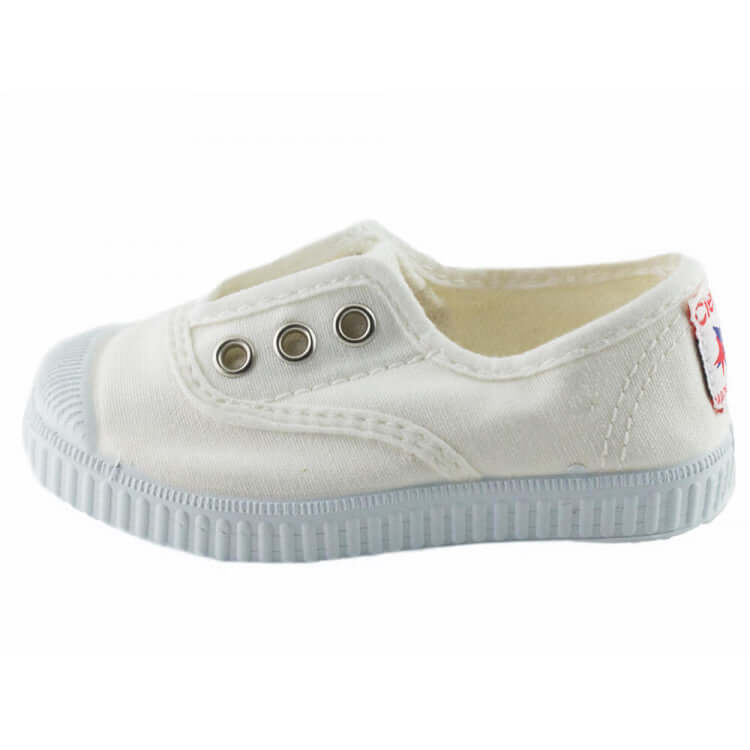 Cienta - Canvas Elastic Slip on Sneakers