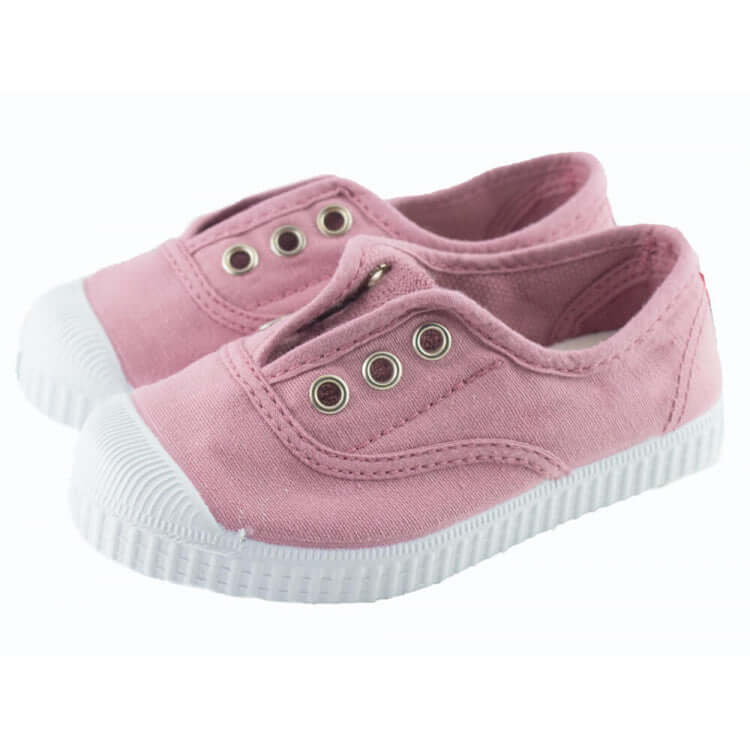 Cienta - Canvas Elastic Slip on Sneakers